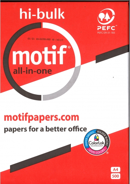 Папір офісний MOTIF ALL-IN-ONE A4 75 г/м²